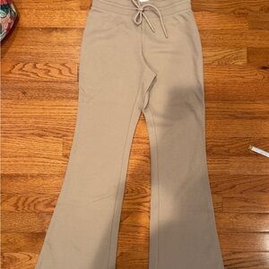 Sunday Best Beige Waffle Knit Sweatpants